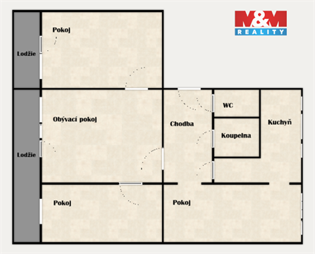 Prodej bytu 4+1, 80 m² 10