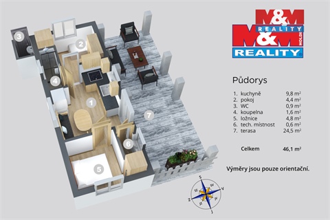 Prodej zahrady, 561 m² - 12