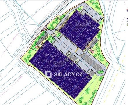 Pronájem skladu / haly, 1 943 m² - 0