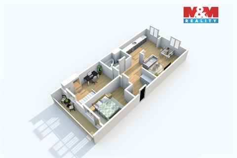 Prodej bytu 3+1, 68 m² 12