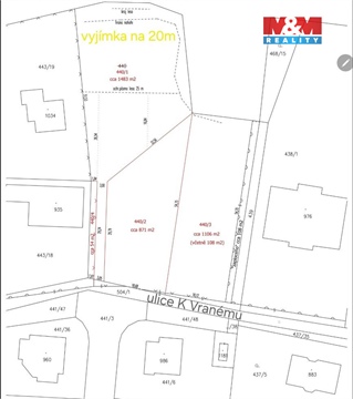Prodej stavebního pozemku, 871 m² - 2