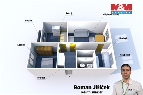 Prodej bytu 3+1, 78 m² - 0