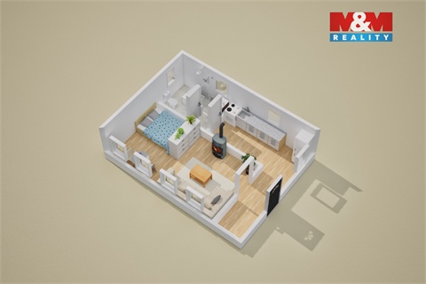 Prodej chaty / chapuly, 36 m² 20