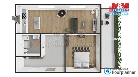 Prodej bytu 2kk, 53 m² 8