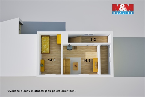 Prodej rodinného domu, 72 m² 22