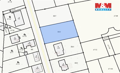 Prodej stavebního pozemku, 1 068 m² - 4