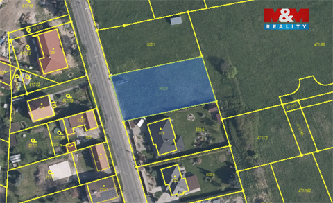 Prodej stavebního pozemku, 1 068 m² - 2