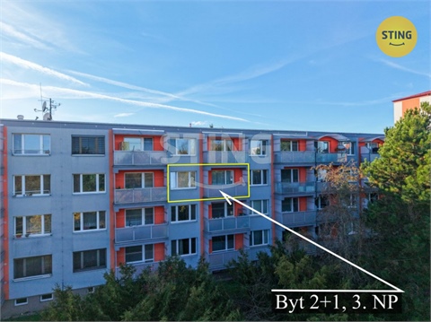 Prodej bytu 2+1, 57 m² - 0