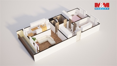 Prodej bytu 3+1, 70 m² 4