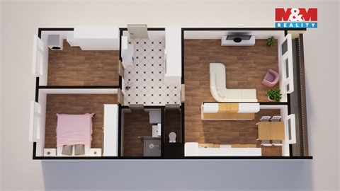 Prodej bytu 3+1, 70 m² 18