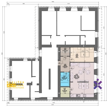 Pronájem bytu 2kk, 66 m² 18