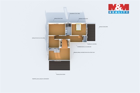 Pronájem rodinného domu, 115 m² - 26