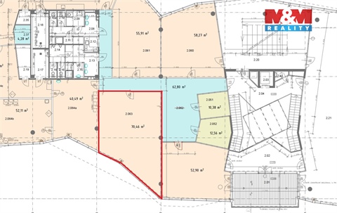 Pronájem komerčního objektu, 70 m² - 6