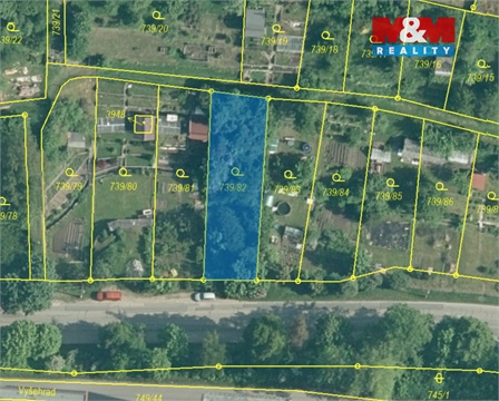 Prodej zahrady, 477 m² - 0