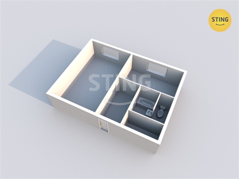 Pronájem bytu 1+1, 41 m² 2