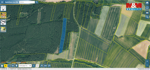 Prodej lesu, 12 970 m² 2