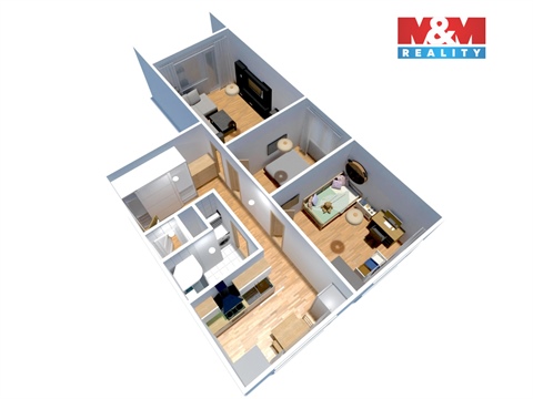 Prodej bytu 3+1, 61 m² - 8