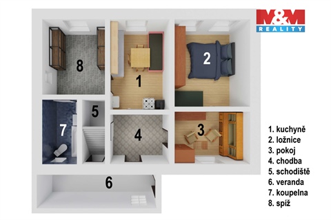 Prodej rodinného domu, 62 m² - 0