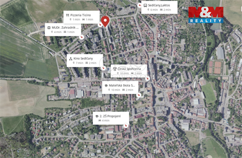 Pronájem bytu 2+1, 52 m² - 14