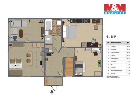 Prodej rodinného domu, 200 m² - 14