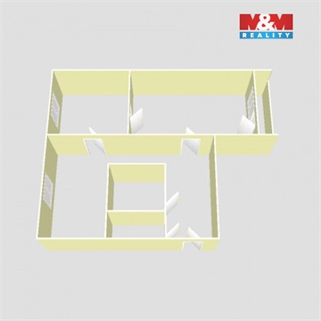 Pronájem bytu 2+1, 53 m² - 4