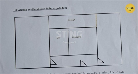 Pronájem bytu 2kk, 51 m² - 12