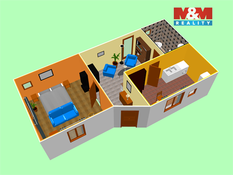 Prodej rodinného domu, 52 m² - 14