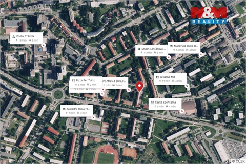 Prodej bytu 2+1, 53 m² - 0