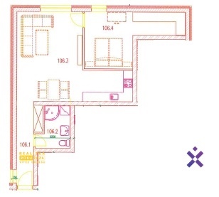 Pronájem bytu 2kk, 61 m² - 14