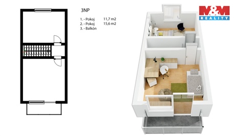 Prodej stavebního pozemku, 1 414 m² - 8