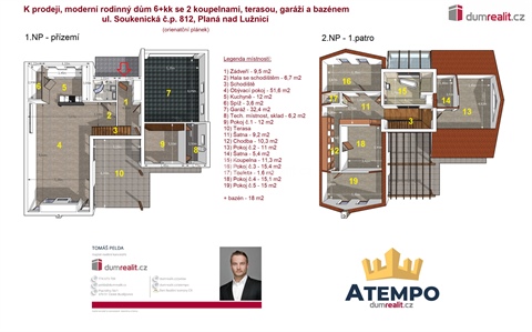 Prodej rodinného domu, 228 m² - 0