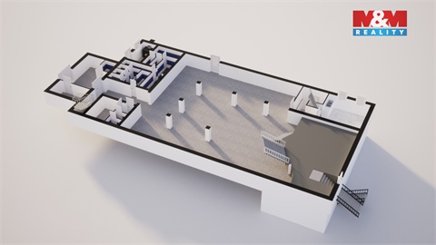 Prodej obchodních prostor, 700 m² - 4
