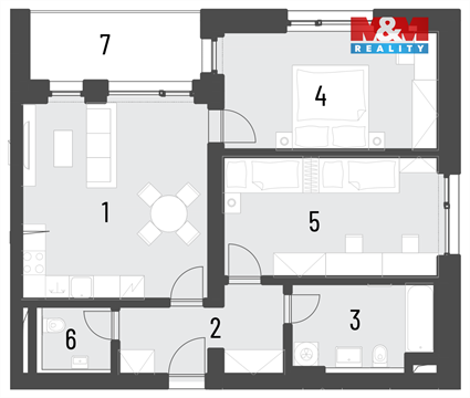 Prodej bytu 3kk, 78 m² 10