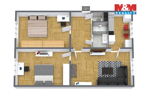 Prodej bytu 3+1, 73 m² 12