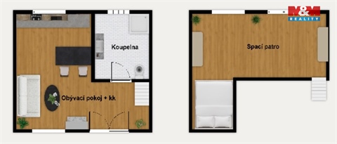 Pronájem chaty / chapuly, 31 m² 10