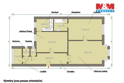 Prodej bytu 3+1, 100 m² - 4