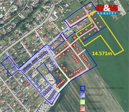 Prodej stavebního pozemku, 14 571 m² - 0