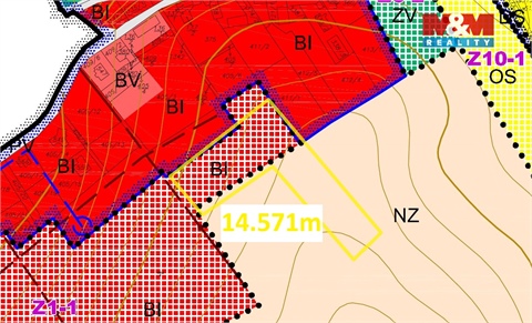 Prodej stavebního pozemku, 14 571 m² - 2