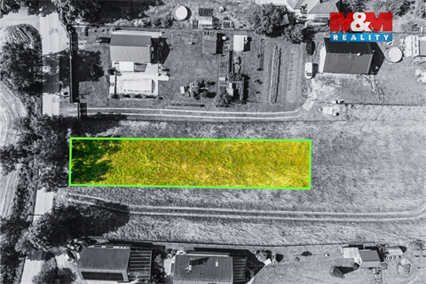 Prodej stavebního pozemku, 1 100 m² 2