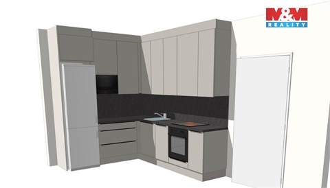 Pronájem bytu 1kk, 41 m² - 4