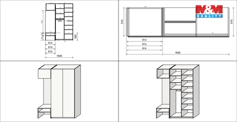 Pronájem bytu 1kk, 41 m² 6