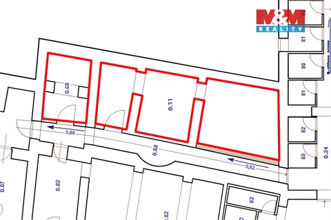 Prodej skladu / haly, 44 m² - 0