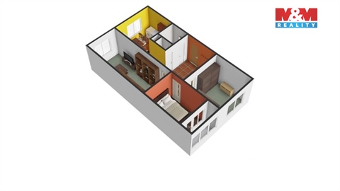Pronájem bytu 3+1, 71 m² 8