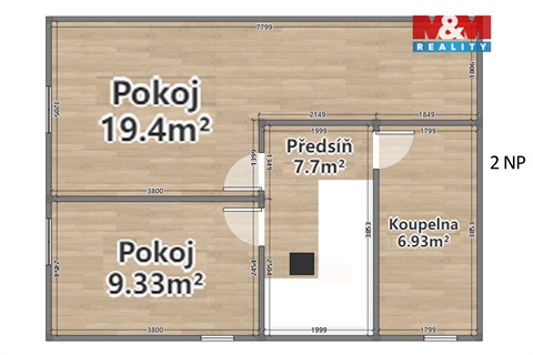 Pronájem rodinného domu, 82 m² - 10