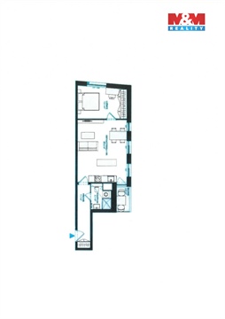 Pronájem bytu 2kk, 52 m² - 28