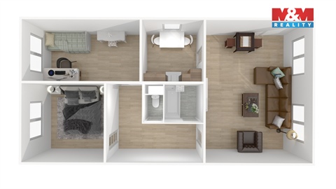 Prodej bytu 3+1, 68 m² - 12