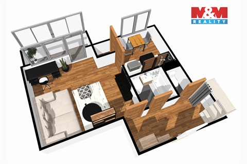 Prodej bytu 1+1, 32 m² 16