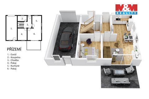 Prodej rodinného domu, 133 m² - 6