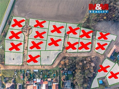 Prodej stavebního pozemku, 1 192 m² - 0