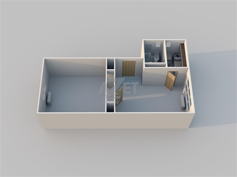 Pronájem bytu 2+1, 46 m² - 6